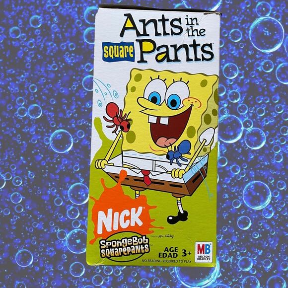 MB Spongebob Y2K 2005 Ants in the Square Pants Game - Picture 5 of 9